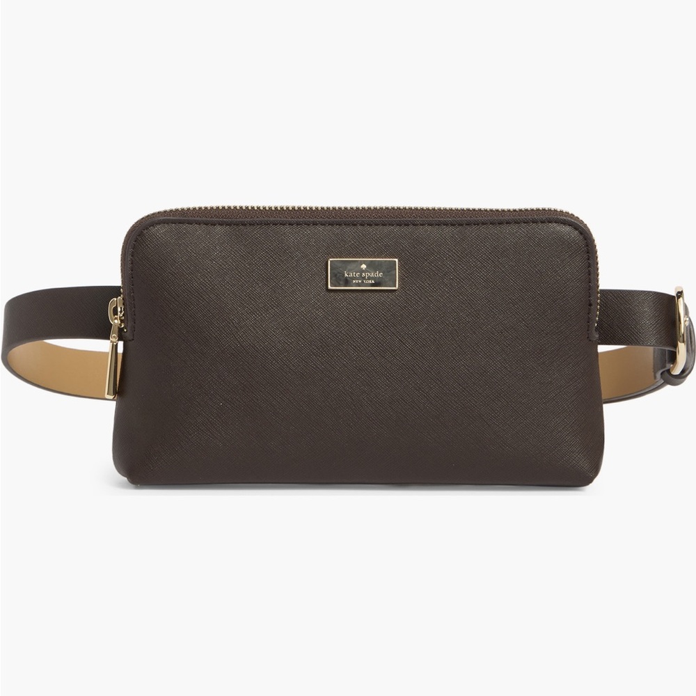 Kate Spade NAVY Saffiano  zip top  Belt Bag